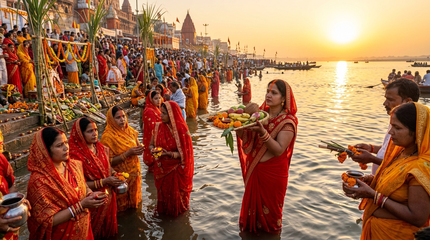 छठ पूजा (सूर्य षष्ठी महाव्रत) - दर्शन चित्र 1