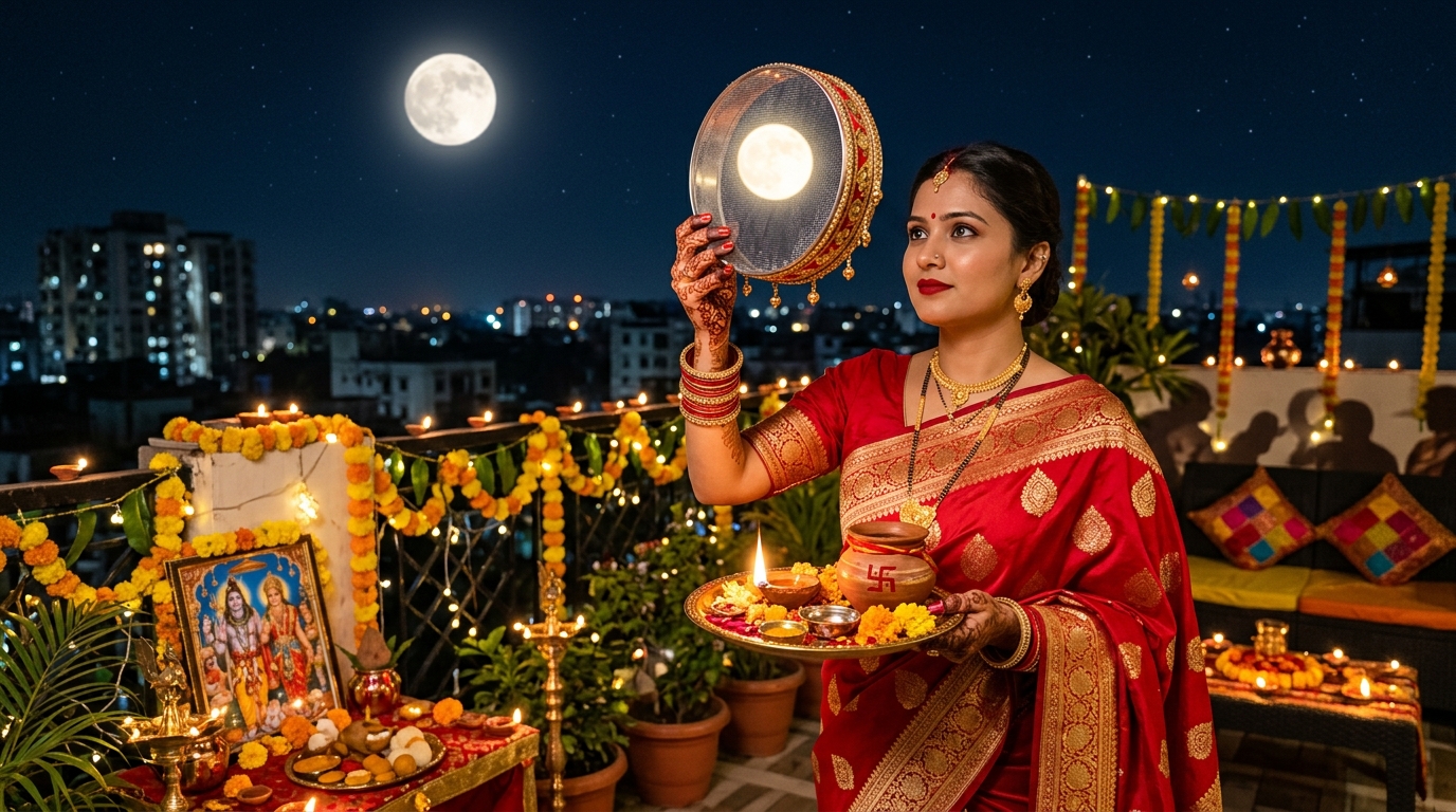 करवा चौथ (करक चतुर्थी) - दर्शन चित्र 1