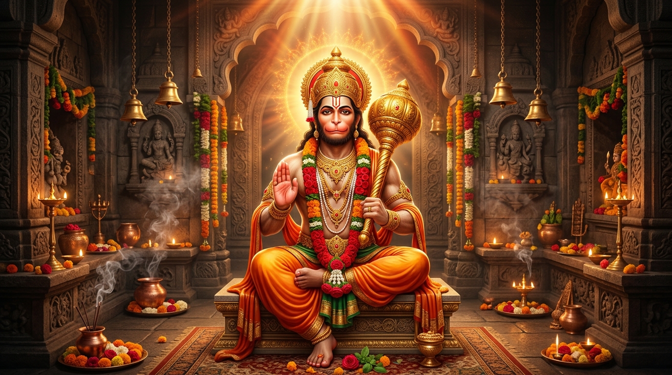 श्री हनुमान जयन्ती (रुद्रावतार अवतरण) - दर्शन चित्र 1