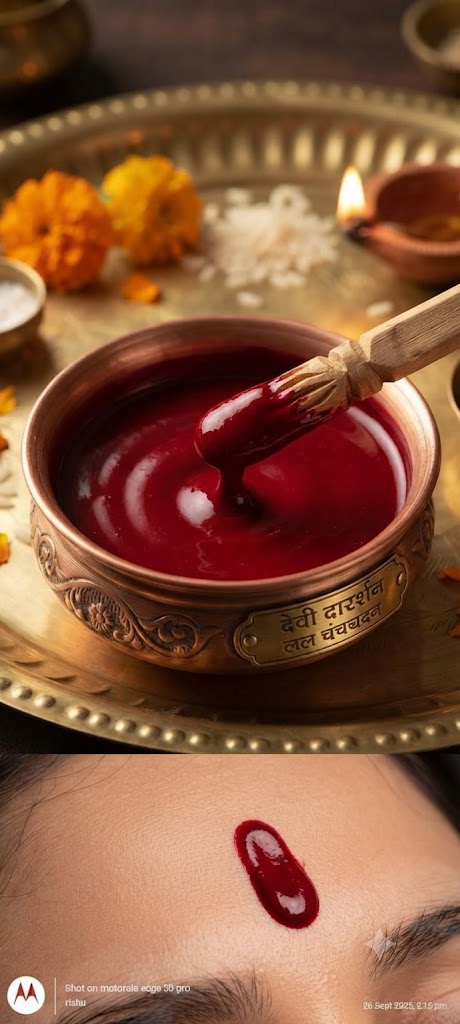 देवी दर्शन शुद्ध लाल चन्दन (रक्त चन्दन) लेप